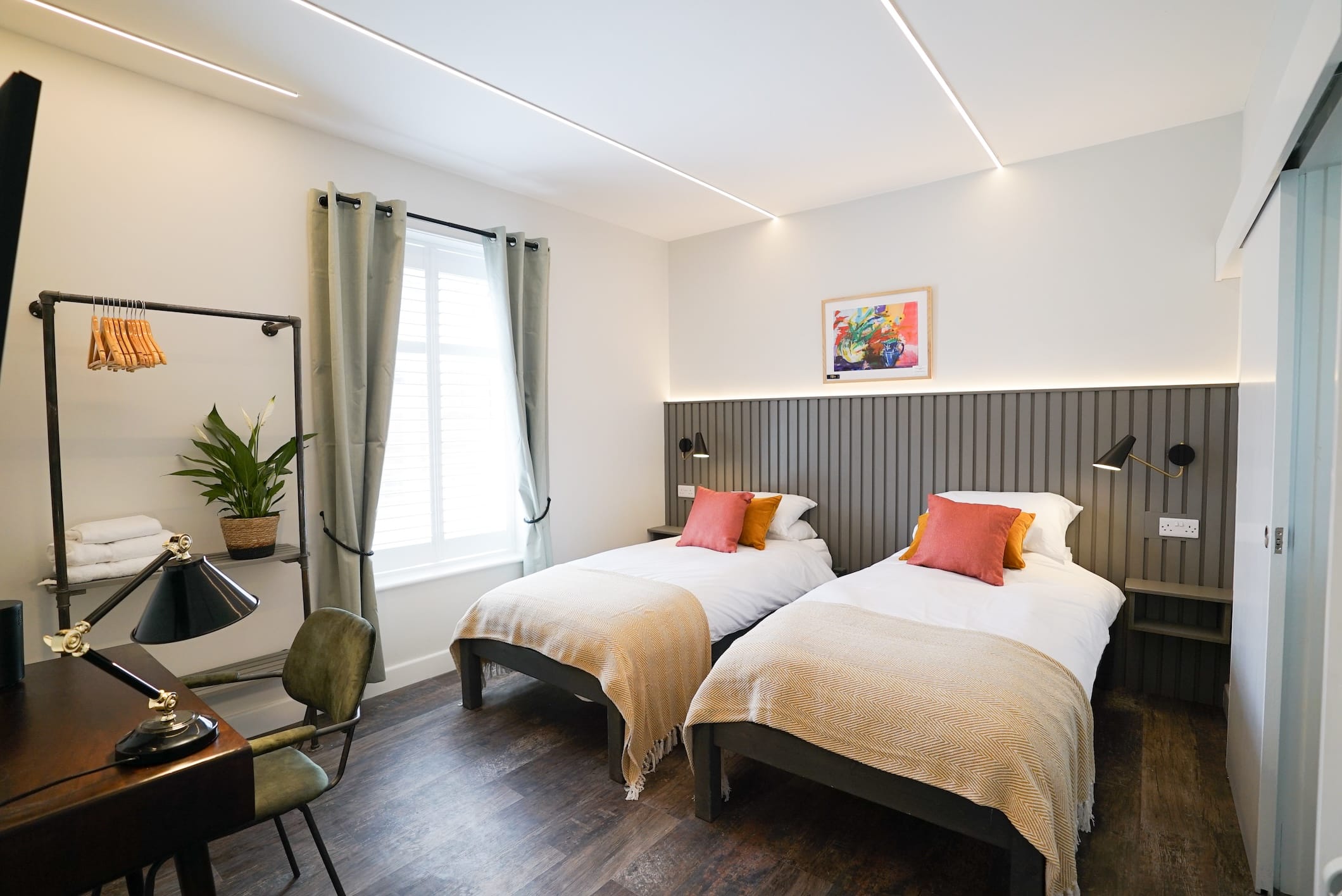 Sgwar Cybi Twin Room Ensuite