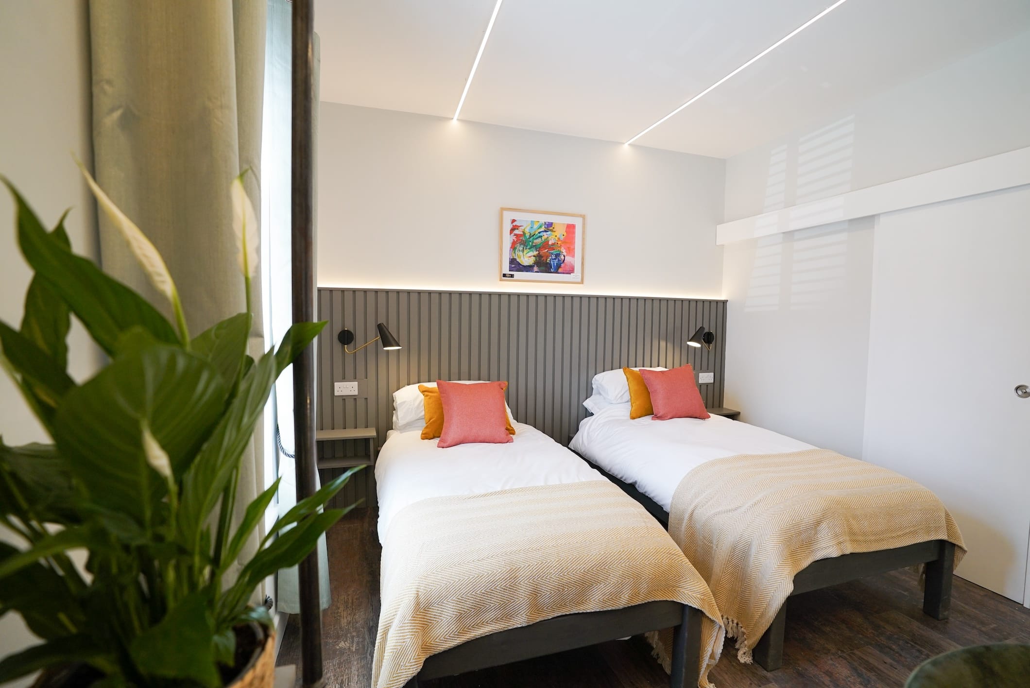 Sgwar Cybi Twin Room Ensuite